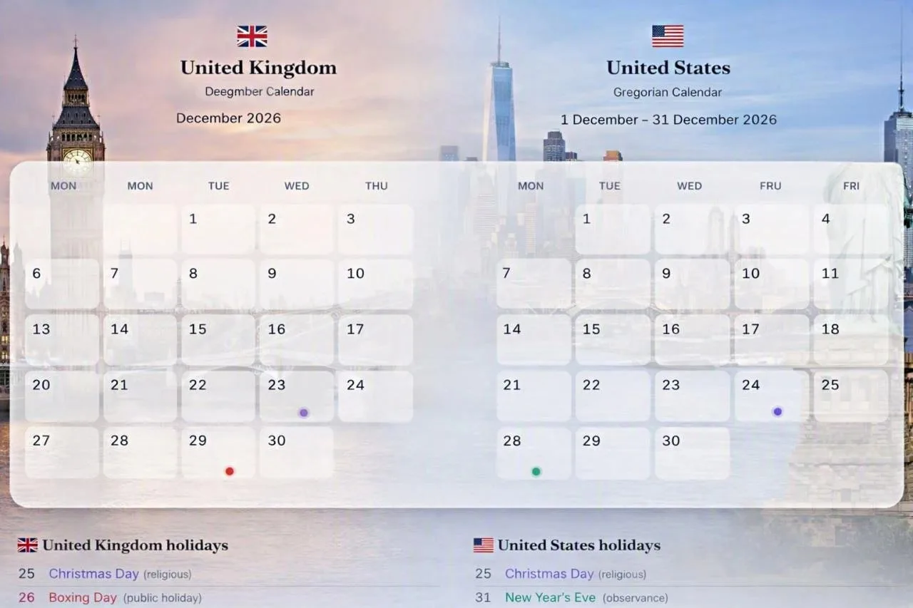 UK annual leave 2026 calendar showing three days of annual leave around the Summer Bank Holiday for a longer break
